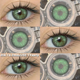 1 Pair Color Contact Lenses for Eyes Color Eye Lens Blue Eye Lenses Brown Lenses Gray Pupils Lens Yearly Green Contacts