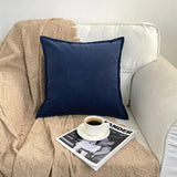 45x45cm High Quality Pillow Case Pillow Case Light Luxury Nordic Home Pillowcase Sofa Plush Cushion 21 Color Pillow Case
