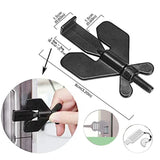 Popxstar Portable Door Lock - Travel Hotel Lock, Privacy Door Lock for Any Doors, Anti-Theft Door Stopper for Home Security