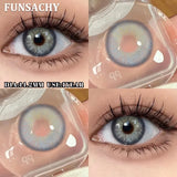 1 Pair contact lenses for eyes color eye contacts brown gray lens beautiful pupils for makeup yearly use
