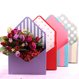 Popxstar Creative Portable Flower Box Rose Flower Packaging Box Flower Shop Wedding Rose Birthday Party Gift Box Valentine's Day Bag Box