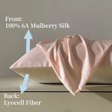 Popxstar 100% Natural Mulberry Silk Pillowcase Luxury 6A 25 Momme Pillow Cases for Hair and Skin With Hidden Zipper Pillow Cover