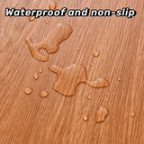 Popxstar Decorative moisture-proof anti fouling self-adhesive wallpaper wood grain background wall bedroom kitchen floor sticker