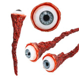 New Halloween Latex Fake Eyeballs Horror Scary Halloween Party Decoration Fake Eye Eyeball Bloody Props Bloody Eyeballs
