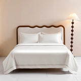 Popxstar  1000TC Egyptian Cotton Embroidery Luxury Duvet Cover, 1Pc Comforter Cover Solid Color Queen King Size Bed Cover Quilt Cover