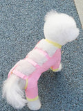 Small Dog Dustproof Pants Four Legs Leg Protector Anti Dirt Insect Lightweight Spring Summer Pet Clothes