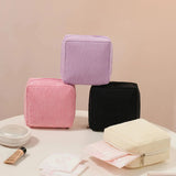 Popxstar  Sanitary Napkins Organizer Bags Women Portable Makeup Lipstick Travel Organizer Bag Multifunctional Mini Earphone Storage Pouch