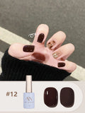 12ML Maillard Tortoise Shell Gelly Amber Gel Nail Polish Brown Nails Black Nails New Year Nails Nail Supplies