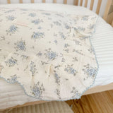 Popxstar INS Ruffle Edge Gauze 100% Cotton Princess Pillow Case 30X50 48X74cm Breathable Pillowcase Decorative for Home Bedding Bedroom