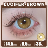 Popxstar   Colored Lenses 1pair Brown Natural Eye Makeup Contacts Gray Pupils Blue Green Lens Yearly Fashion Cosmetics SoftLens