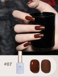 12ML Maillard Tortoise Shell Gelly Amber Gel Nail Polish Brown Nails Black Nails New Year Nails Nail Supplies
