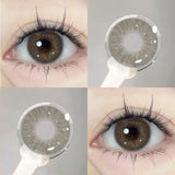 1Pair Contact Lenses Colored Pupils for Eyes Myopia Daisy Pink Cosmetics Contacts Purple Lenses Yearly Fast Shipping