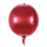 Popxstar 2/5PCS 18/22/36inch Foil Sphere Balloons 4D Balloons Glod Silver Rose Gold Big Round Mylar Balloons for Birthday Party Decor