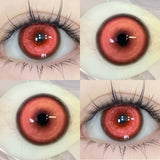 1pair Halloween Color Contact Lenses for Eye With Prescription Green Contacts Anime Purple Lenses Contacts Cosplay Yearly