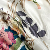 Popxstar  new high-end luxury silky Sleeping naked digital printing washed silk style Bedding Set Duvet Cover Bed Sheet Pillowcases