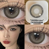 Color Contact Lenses for Eyes Beauty Blue Eye Color Makeup Green Lenses Korean Fashion Natual Brown Big Eye Lenses