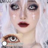 Cosplay Contact lenses Beauty Cosmetics Colored Contact Lenses Halloween Makeup Cosplay Red Lenses white Lenses Big Eyes