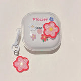 Cute Cartoon Clear Cover For Samsung Galaxy Buds FE Buds 2 Pro Live Buds2 Case Lovely Bracelet Funda For Samsung Buzz 2 Pro Case