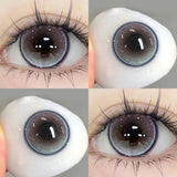 2PCS Yearly Natural Contact Lenses Colored Pupils for Eyes Cosmetics Lenses Beautiful Contacts RU Shipping Fast Delivery