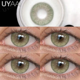 Eye Color Lens Beauty Black Lenses Natural Gray Colored Contact Lenses Big Eye Fashion Eyes Lenses Makeup Green Lens