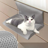 Window Cat Bed Hanging Hammock Soft Plush Cat Hammock for Indoor Cats Sunbathing All Season Pet Bed Supplies