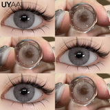 Colored Contact Lenses  Women Beauty Colored Pupils Green Natural Look Lenses Brown Contact Lenses Blue Contact Lenses