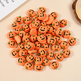 Popxstar 20/10Pcs Halloween Resin Pumpkin Miniatures Mini Flatback Charms Pumpkin Halloween Party Home Table Decoration DIY Crafts Gift