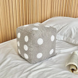 Popxstar 20cm ins creative simple home decoration pillow fun simulation dice plush toy sofa cushion floor mat