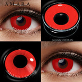 Cosplay Color Contact Lenses for Eyes Anime Eye Lens 1Pair White Black Lenses Contact Lenses Cosmetic Color Lens Eyes