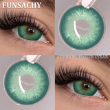 1 Pair Brown/Gray Color Contact Lenses Beautiful Pupils Cosmetic Korean Fashion Natural Eye Contacts Doll Black Lenses