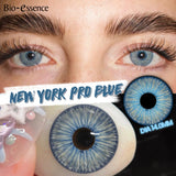 Popxstar  1 Pair Colored Contact Lenses with Prescription Natural Look Myopia Lenses 0~-6.00 Green Lenses Brown Contact Lenses