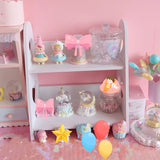 Popxstar cabin weekend inspo Girl Heart Washbasin Storage Box Shelf Bathroom Bathroom Shelf Desktop Cosmetics Washstand Shelf Home Storage Shelf Organizer