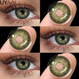 Contact Lenses NEW Color Contact Beauty Eye Color Lenses Colorcon Water Light Brown Eye Lenses Gray Natural Contact Lenses