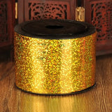 Popxstar  Balloons Ribbons Laser Ribbon for Party Decoration Birthday Gifts DIY Packing Wedding Decoration Foil Satin Ribbons Accessories