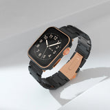 popxstar Laser Transparent Acrylic Strap for Apple Watch Band 42mm 46 41 38 45 44 49 40mm Women Bracelet for iWatch Series 10 9 8 7 6 5