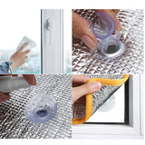 Popxstar Window Sun Shade Film Home Sunshade Protector Pad Aluminum Foil Insulation Film Sunshine Room Anti-UV Sun Protection Film
