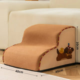 Pet Dog Climbing Ladder High Quality Easy To Climb Dogs Ramp for Small Dog Old Dog Ramp Ladder Anti-slip High Beds