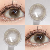 1 Pair Color Contact Eye Color Lenses Makeup Natural Brown Lens Cosmetics Gray Eyes Lenses Woman Makeup Blue Beauty Con
