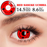 Popxstar  1 Pair Contact Lenses for Eyes Cosplay Lenses Anime Lenses Anime Accessories Halloween Lenses Black Lenses Pink Lens