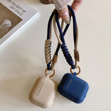 Popxstar  Cute Soft Headset Case For AirPods 2 3nd Generation Earphone Accessories For AirPods Pro 2 With Anti-lost Lanyard Silicone Funda