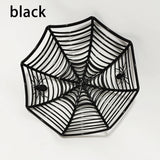 Popxstar  Halloween Spider Web Dessert Basket Halloween Party Decor Candy Bowl Haunted House Trick or Treat Party Supplies Snack Tray