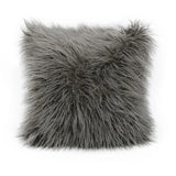 Popxstar  Cute Nordic Plush Pillowcase Wool Faux Fur Throw Pillows Ins Sofa Furry Long Hair Pillow Princess Cushion Bed Sofa Decor