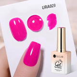 popxstar UR SUGAR 15ml Jelly Milky White Translucent Color Gel Polish Semi Permanent UV Gel Nail Art Soak Off Gel Varnish Latest Fashion