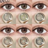 Popxstar  Contact Lenses NEW Makeup Colored Pupils Cosmetics Color Contacts Lenses Brown Natural Pupils Black Lens Beauty Green Lens