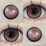 Popxstar  1 Pair Super Contact Lenses for Eyes Fashion Color Pupils Makeup Eye Lenses Green Contact Lenses Pink Brown Blue Lenses