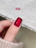 Autumn Winter Blue Black Red Glass Bead Crystal Cat Eye Gel Nail Polish New Whitening High Density Sparkling Nail
