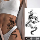 Popxstar  Wholesale Waterproof Temporary Tattoo Sticker Flash Tattoos Lip Print Butterfly Flowers Body Art Arm Fake Sleeve Tatoo