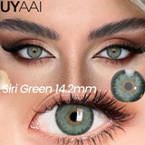 Popxstar  NEW Color Contact Lenses Siri Series Women Makeup Color Pupils Natural Contact Lens Cosmetics Beauty Green Lens Blue lens
