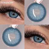 1 Pair Brown/Gray Color Contact Lenses Beautiful Pupils Cosmetic Korean Fashion Natural Eye Contacts Doll Black Lenses