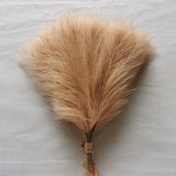 Popxstar 10Pcs Artificial Pampas Grass Bouquet For Home Wedding Decoration Party Room Decor Bedroom DIY Flower Wall Vase Fake Plant Reed